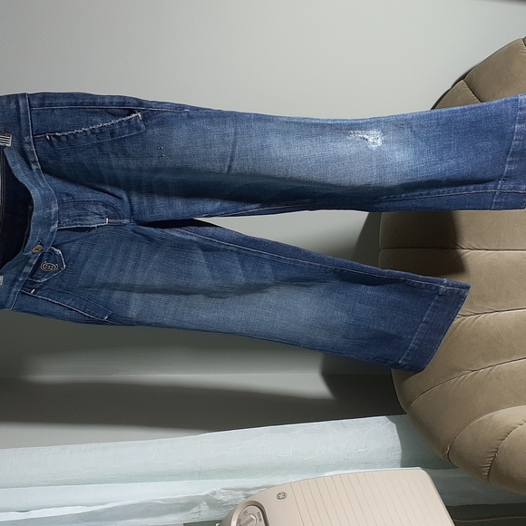 Citizens of Humanity Cropped distressed Jeans Size 28 - Picture 4 of 7